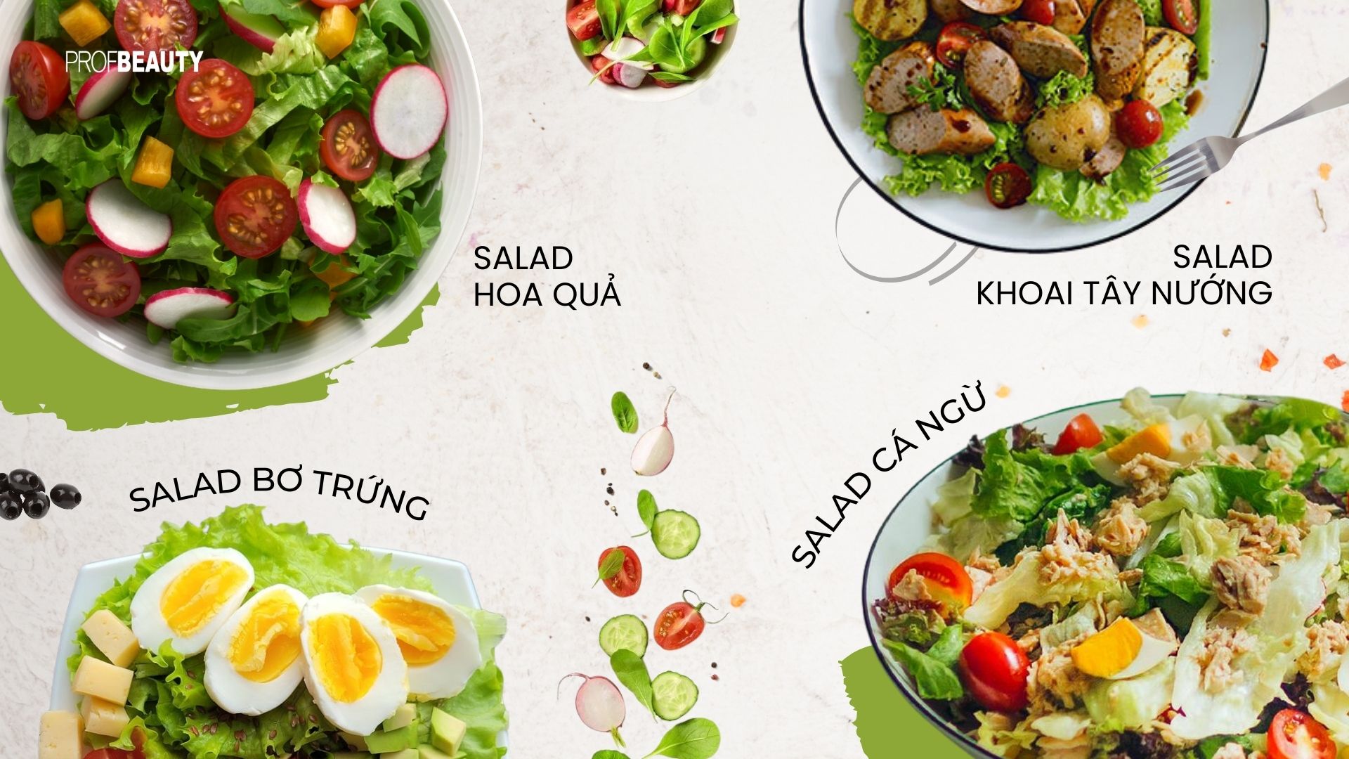 Gợi ý món Salad giúp cải thiện dáng cho ngày đầu năm